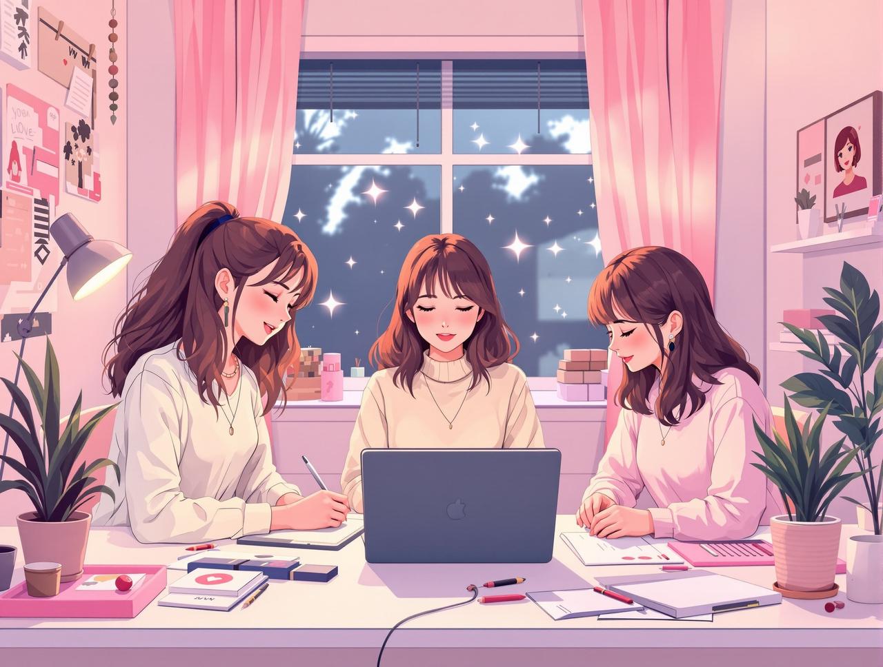 ai拍片 - 品牌故事 ai拍片创始团队 - 三个女孩的初心故事